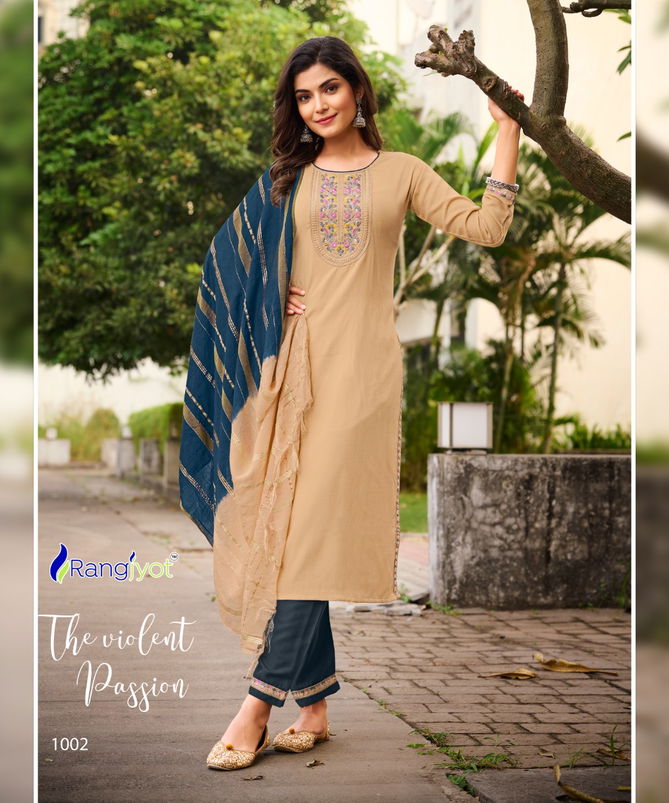 Rangjyot Veena 1 Festive Wear Designer Wholesale Readymade Catalog
